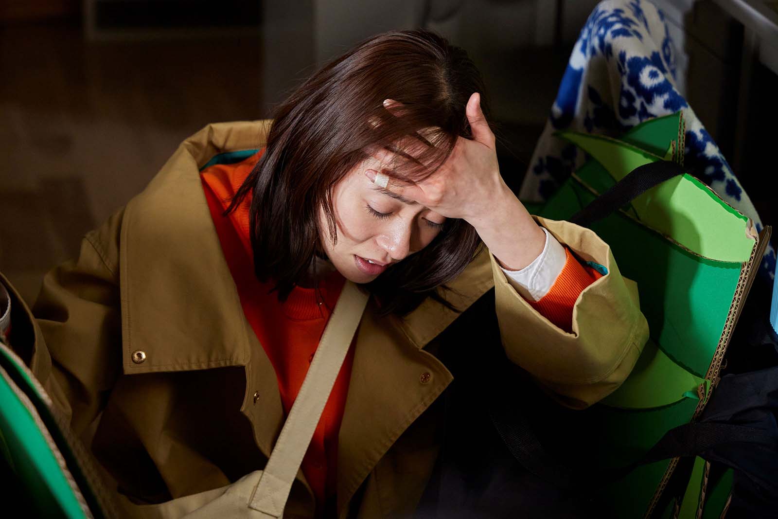 田辺桃子「お迎え渋谷くん」第1話より（C）カンテレ