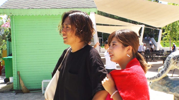 英クン、でっぱりん「あいのり:Asian Journey」シーズン2第16話より(C)フジテレビ