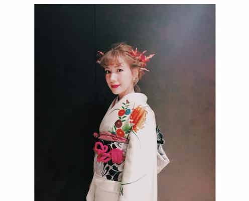 仲里依紗、妹の結婚式で「泣いた」しっとり着物姿が美しすぎて「こんなお姉ちゃんが欲しかった」の声