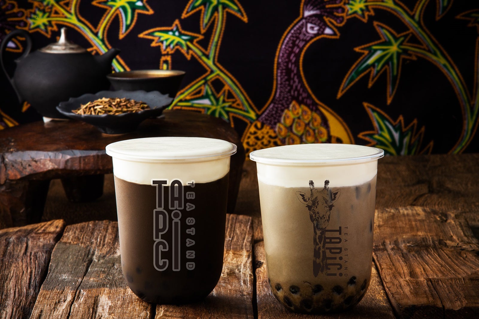 タピチ、京ほうじ茶の新作タピオカチーズティー2種が新登場