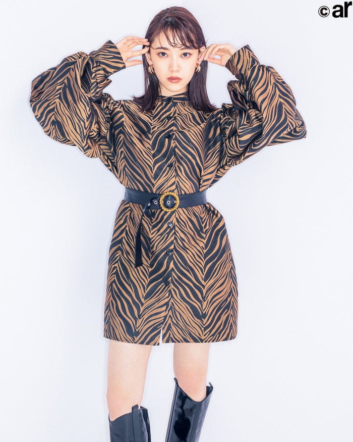 乃木坂46堀未央奈 インパクト大の辛口ファッションで笑顔封印 モデルプレス