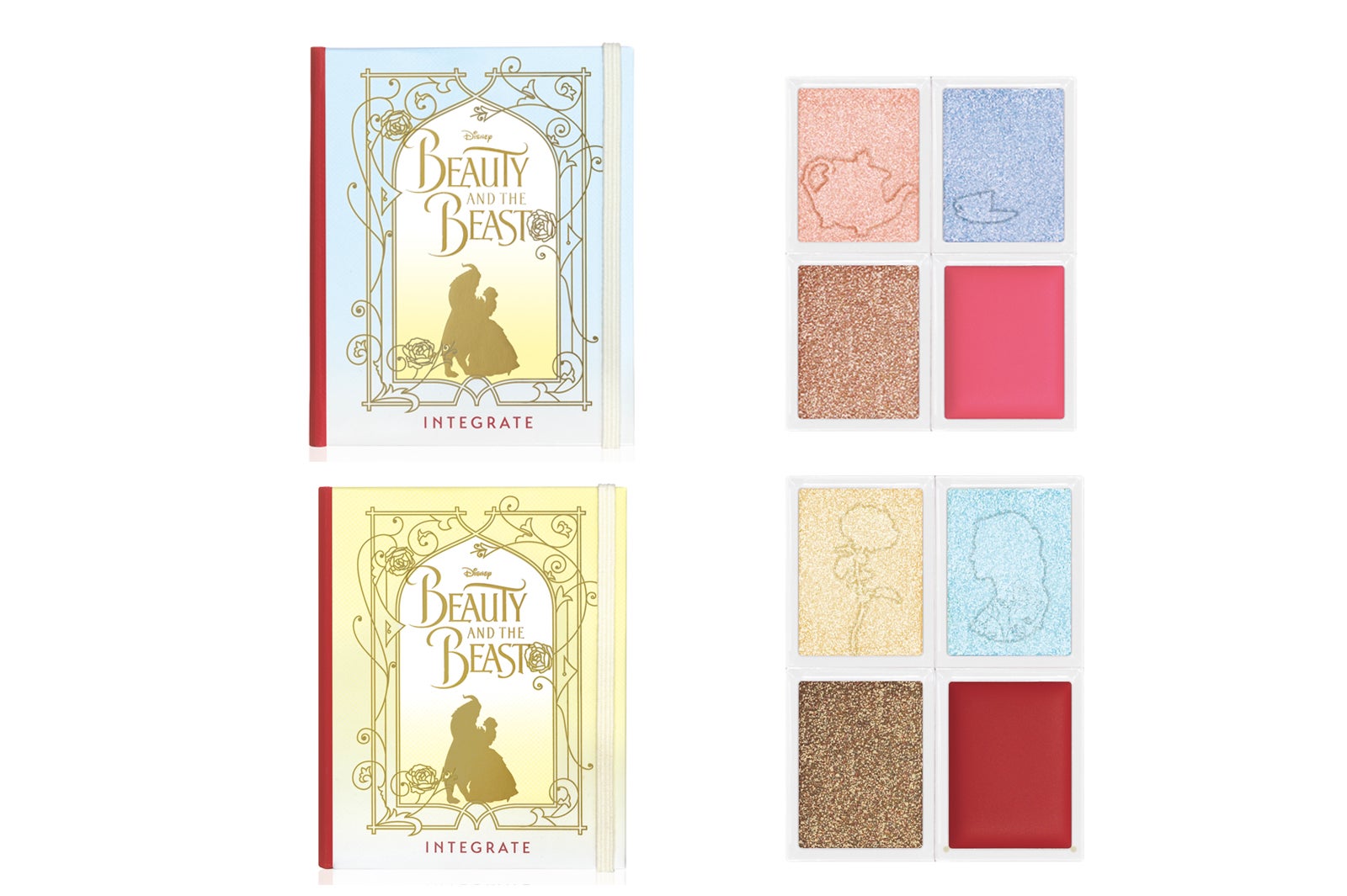「ビューティーメークブック」／画像提供：資生堂ジャパン株式会社／©Disney　From the Disney Movie "Beauty and the Beast"