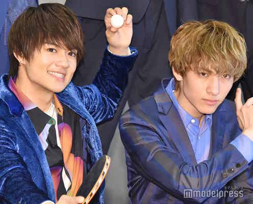 佐野勇斗・古川毅らEBiDAN豪華集結 新プロジェクト始動で意気込み語る<FAKE MOTION −卓球の王将−>