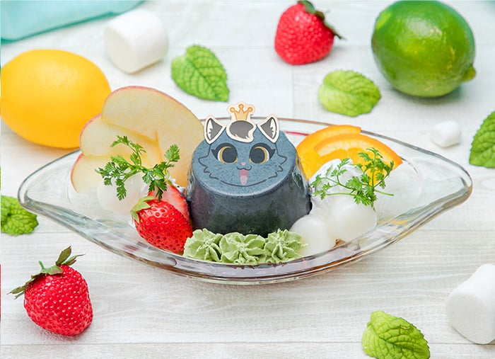 てごにゃんのプリンアラモード税込1,320円(C)tegonyan