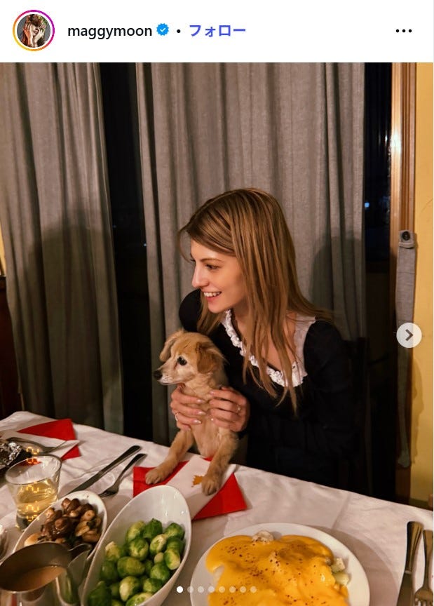 マギーInstagramより