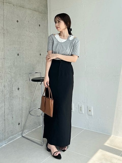 モノトーンコーデ4