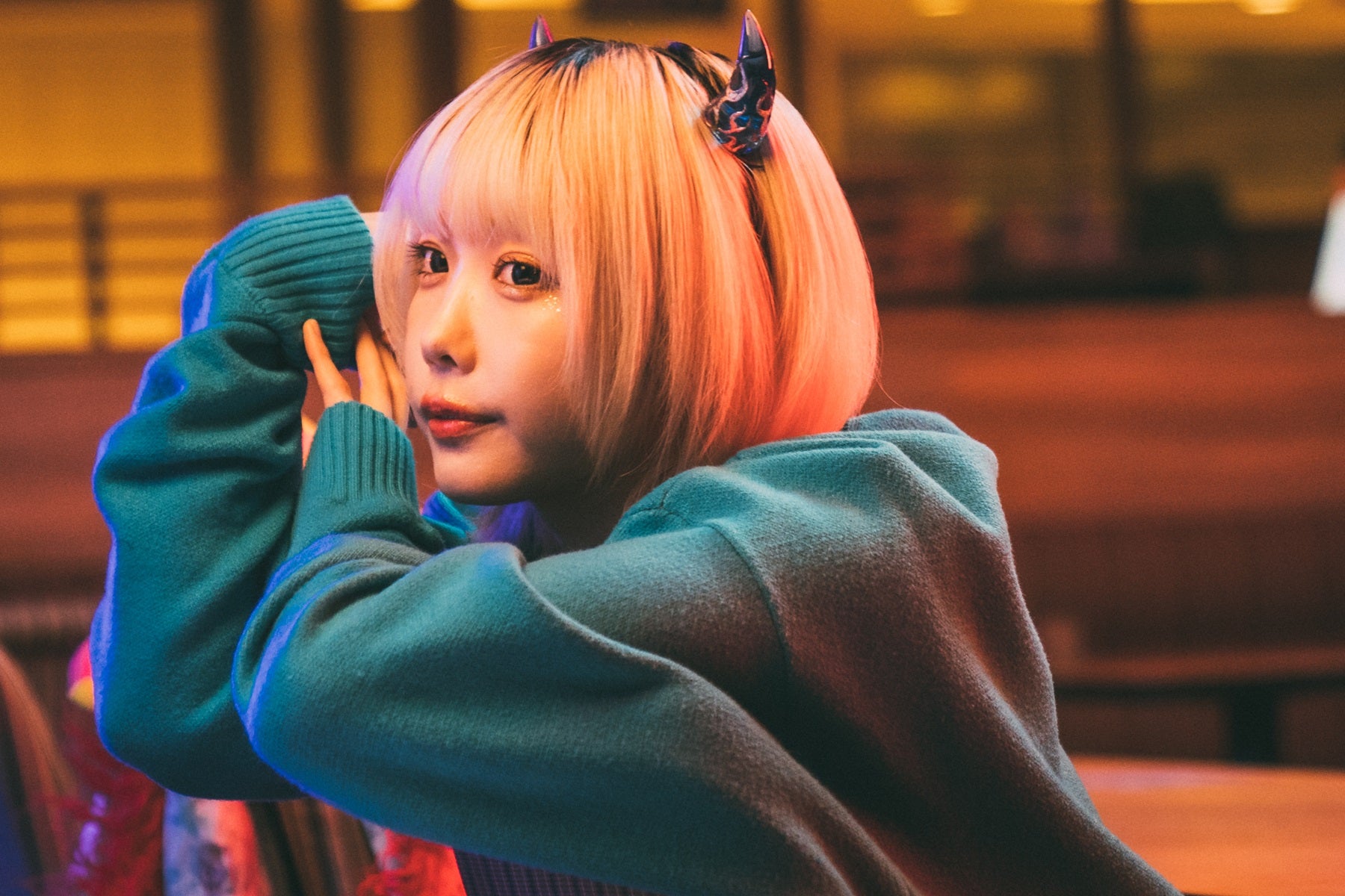 推しの子】あの演じる“MEMちょ”ツノカチュは「計14本用意」制作