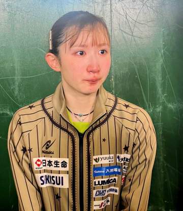 卓球女子 早田ひな準決勝敗退で悔し涙「乗り越える力を」 長崎美柚Vでアジア切符獲得