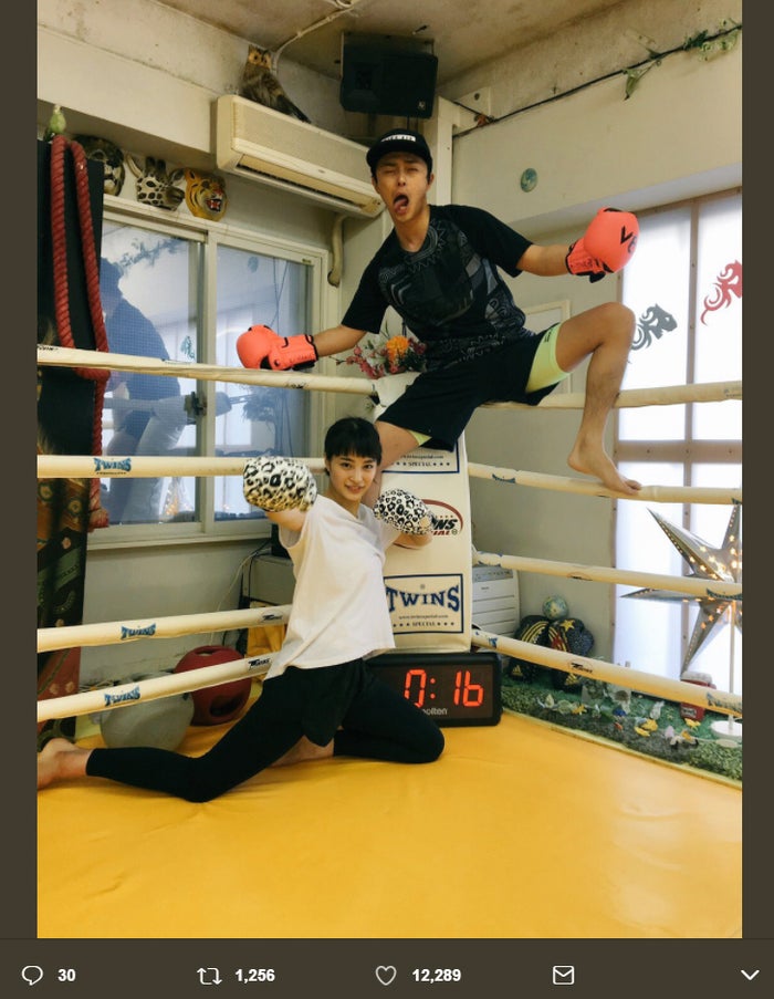 広瀬すずの運動神経の良さに震えた 先輩 勝地涼が証言 キックボクシング姿に反響 モデルプレス 広瀬すずの運動神経の良さに震えた 先輩 勝地涼が証言 キックボクシング姿に反響 モデルプレス