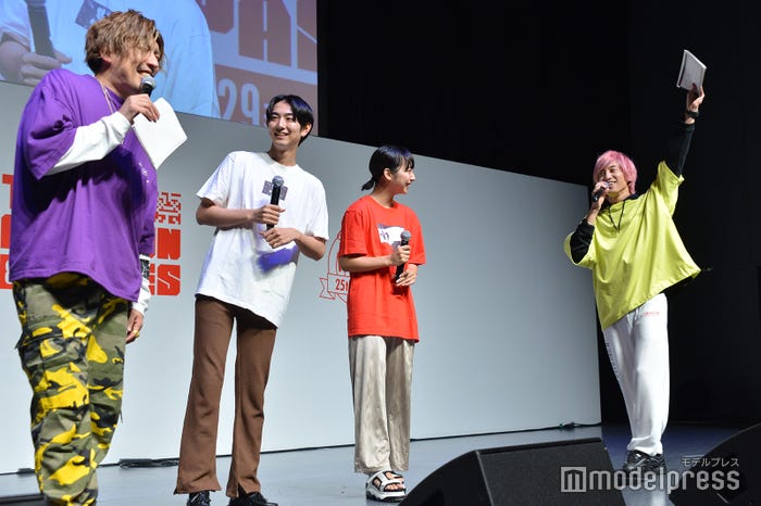 りんたろー。、きいた、山之内すず、兼近大樹 (C)モデルプレス