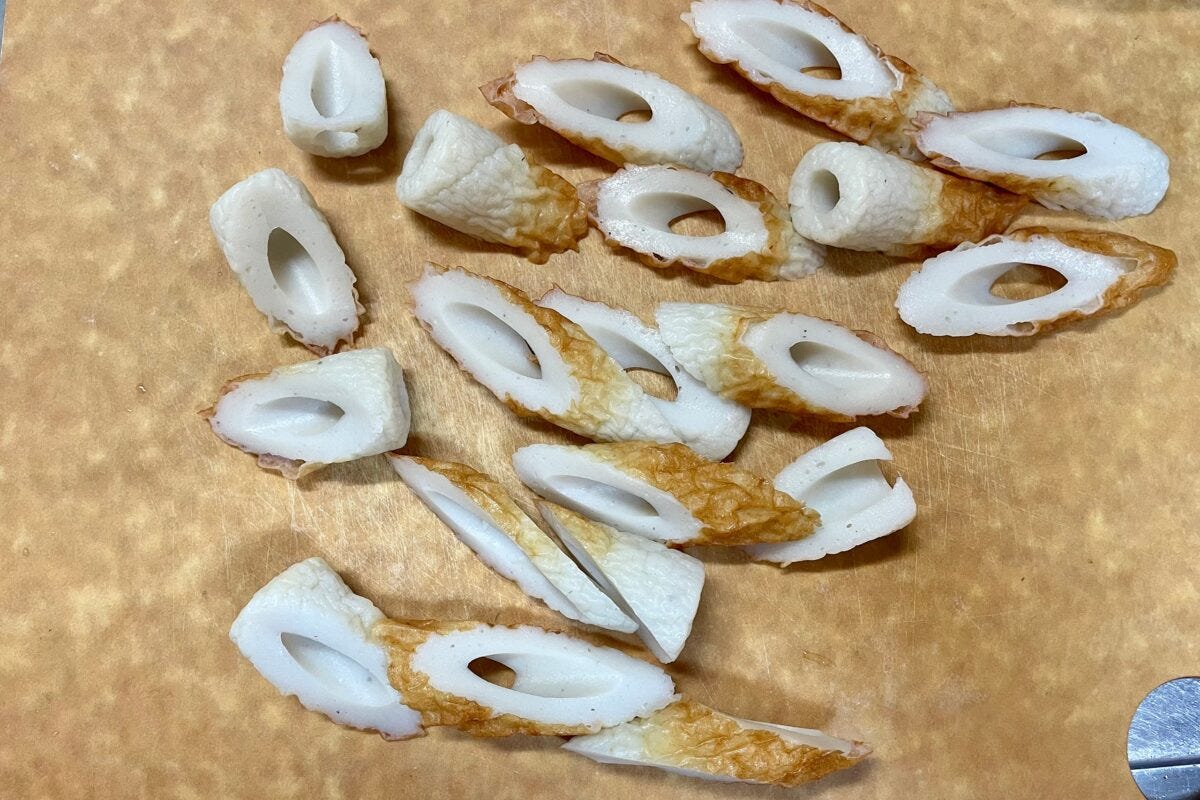 ちくわの磯辺焼き