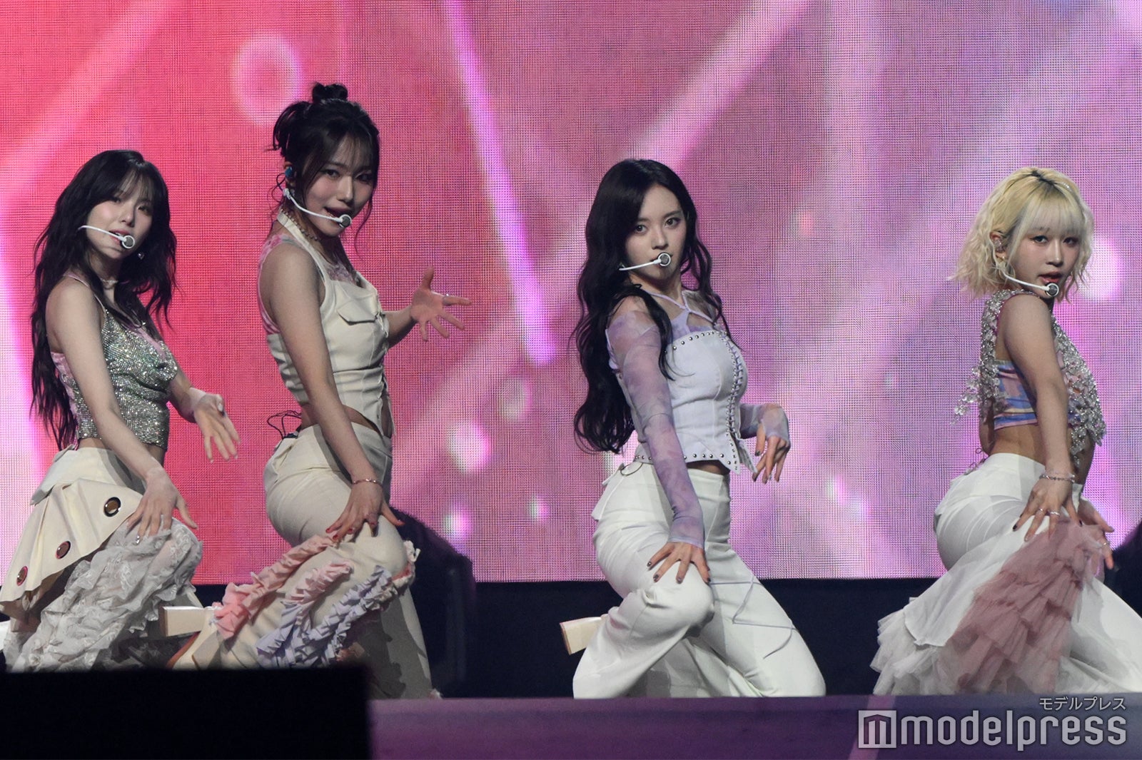 Kep1er／ユジン、ヨンウン、マシロ、ヒカル（C）モデルプレス