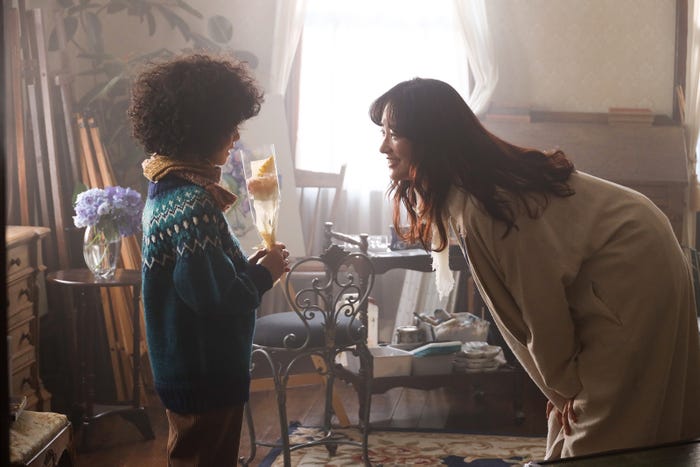 柊木陽太、水川あさみ/「ミステリと言う勿れ」第9話より(C)田村由美/小学館 (C)フジテレビジョン