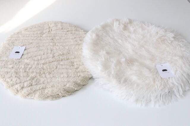 セリア ジャガードボア セリアのジャガードボア