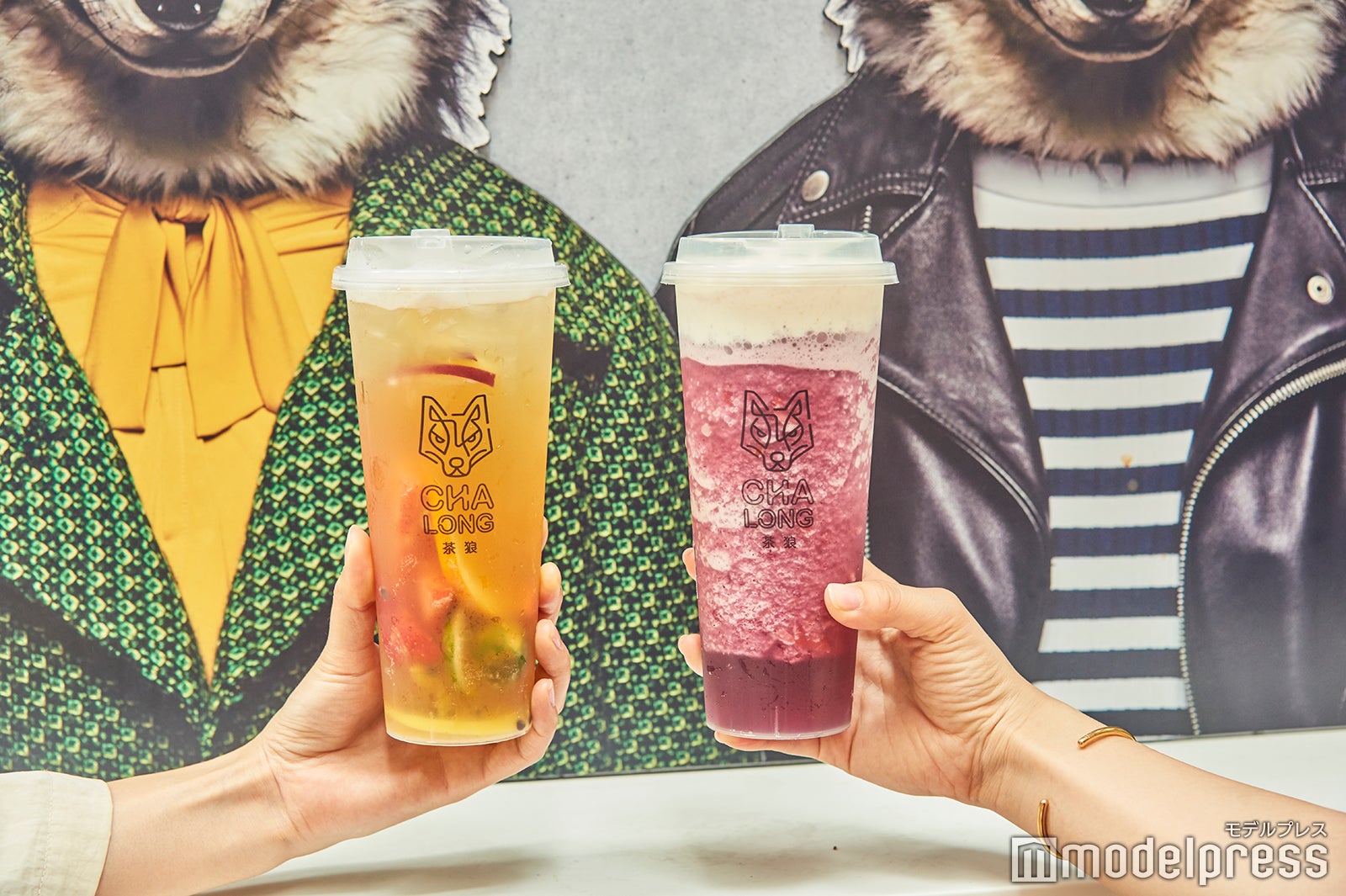 SNS映えするフルーツティーで話題の「茶狼（CHA LONG）」 （C）モデルプレス