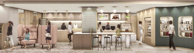 GODIVA cafe Tokyo／画像提供：ゴディバ ジャパン