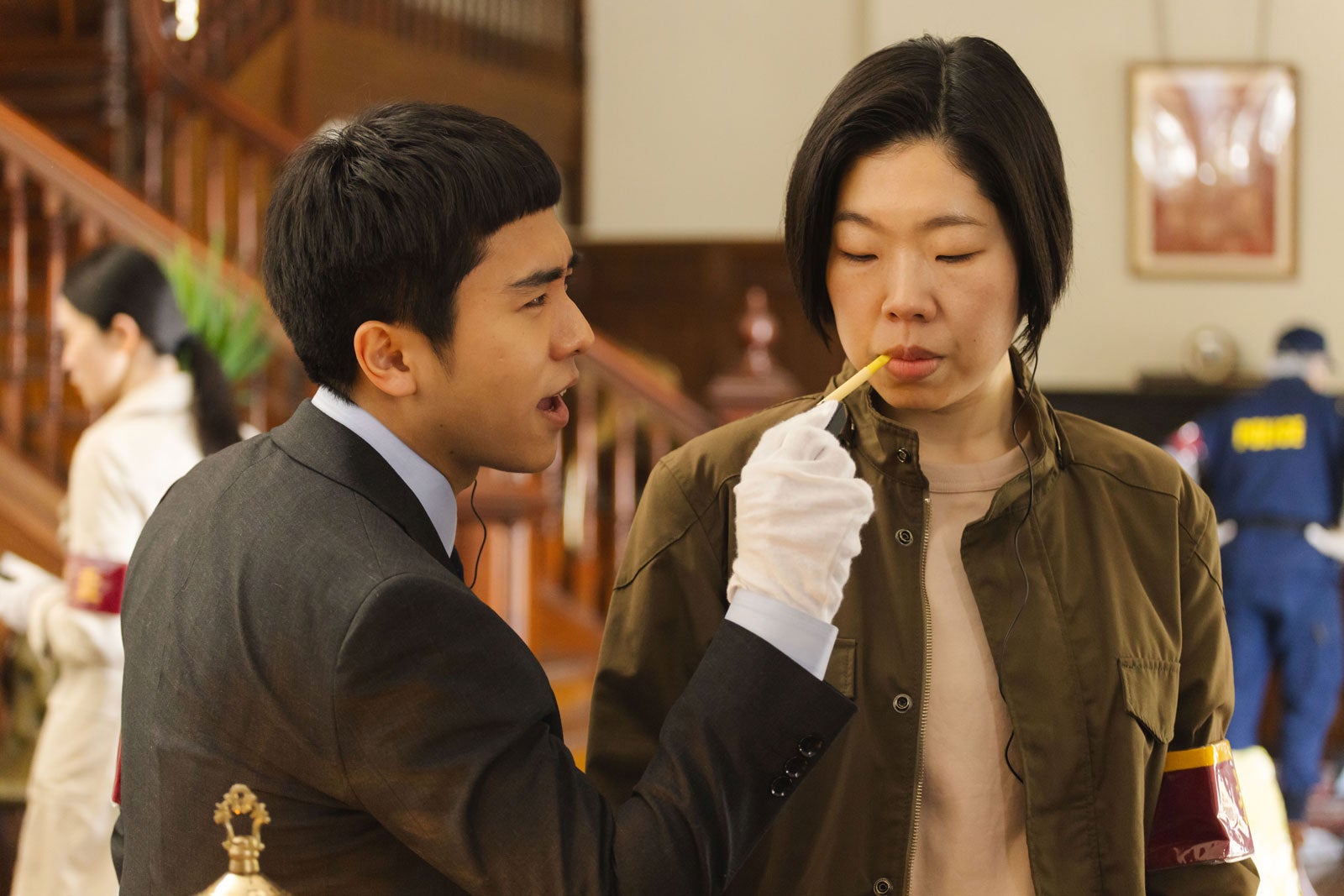 若林時英、うらじぬの（C）テレビ朝日・SLL