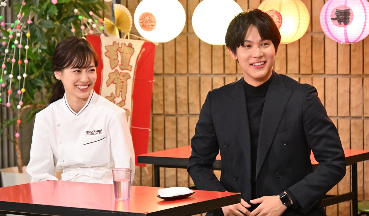 山下美月、中川大志（C）TBS
