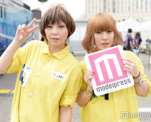 【FNS27時間テレビ】PUFFY、この夏“初”の野外ライブ後を直撃!ナオト・インティライミは「すごい!!」<舞台裏に潜入>