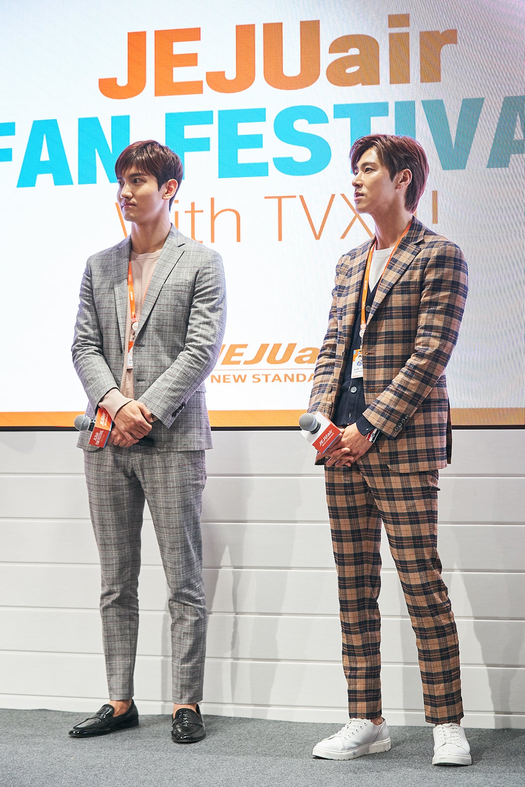 東方神起（左から）チャンミン、ユンホ（提供写真）