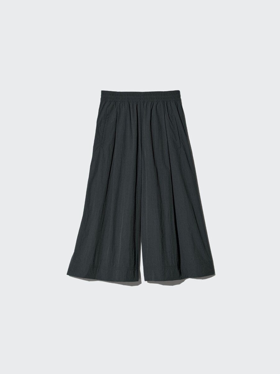 2026春夏ユニクロ大人女性おすすめナイロンキュロット