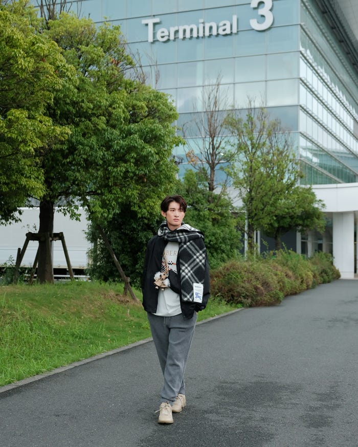 向井康二(C)Courtesy of Burberry