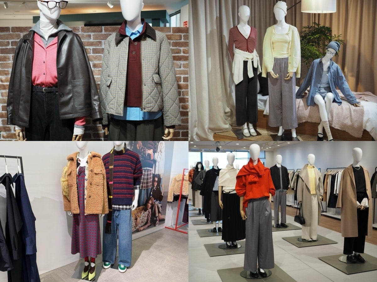 今年流行るアイテムは？ ユニクロ、GU、PLSTの2026年秋冬展示会で新作アイテムをチェック