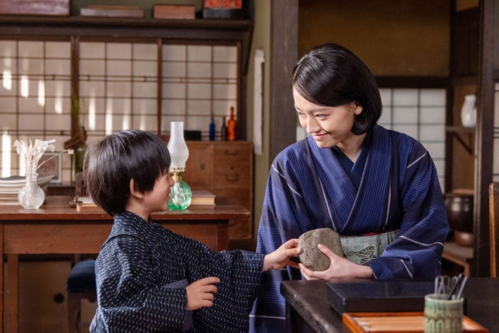 上坂樹里ら「風、薫る」第112話(C)NHK