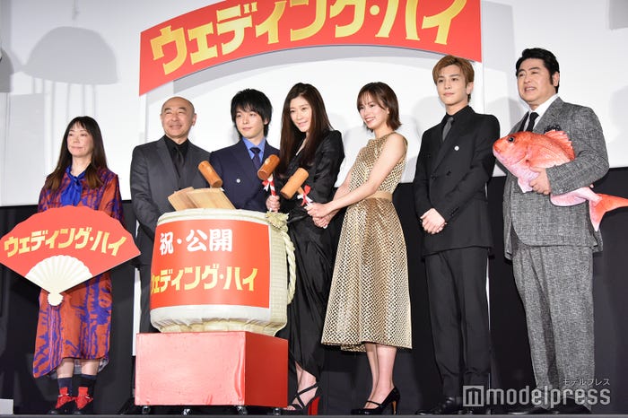 大九明子監督、高橋克実、中村倫也、篠原涼子、関水渚、岩田剛典、皆川猿時 (C)モデルプレス