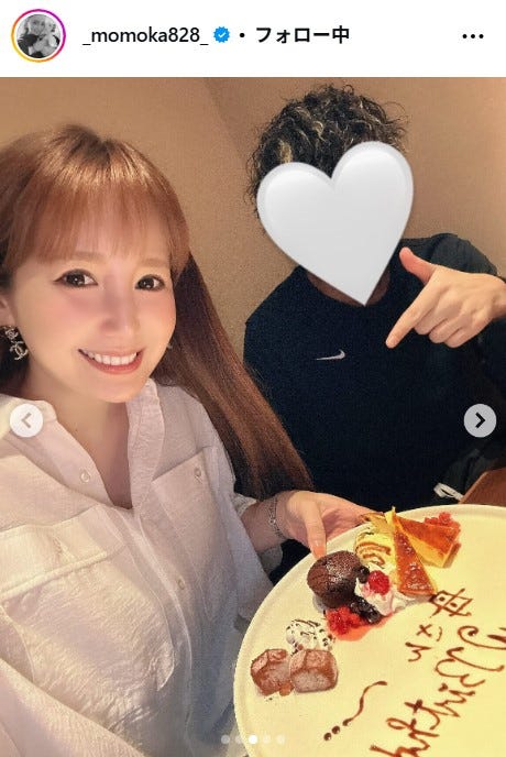 桃華絵里Instagramより