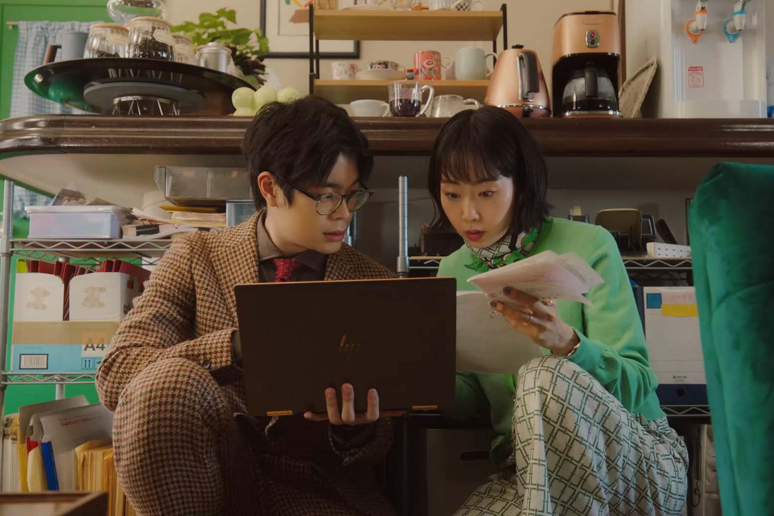 井之脇海、木南晴夏「9ボーダー」第2話より（C）TBS