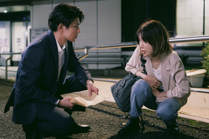 柿澤勇人、桜井ユキ「ライオンの隠れ家」第1話(C)TBS