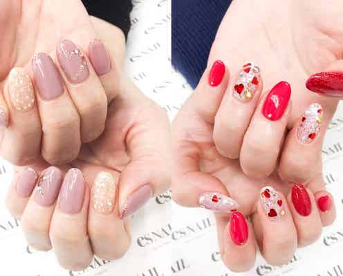 指先に想いを込めて!バレンタインネイルは可愛いハートで決まり