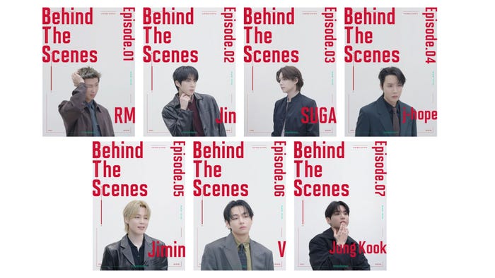 「ドコモ MAX with BTS|Behind The Scenes」(C)Lemino