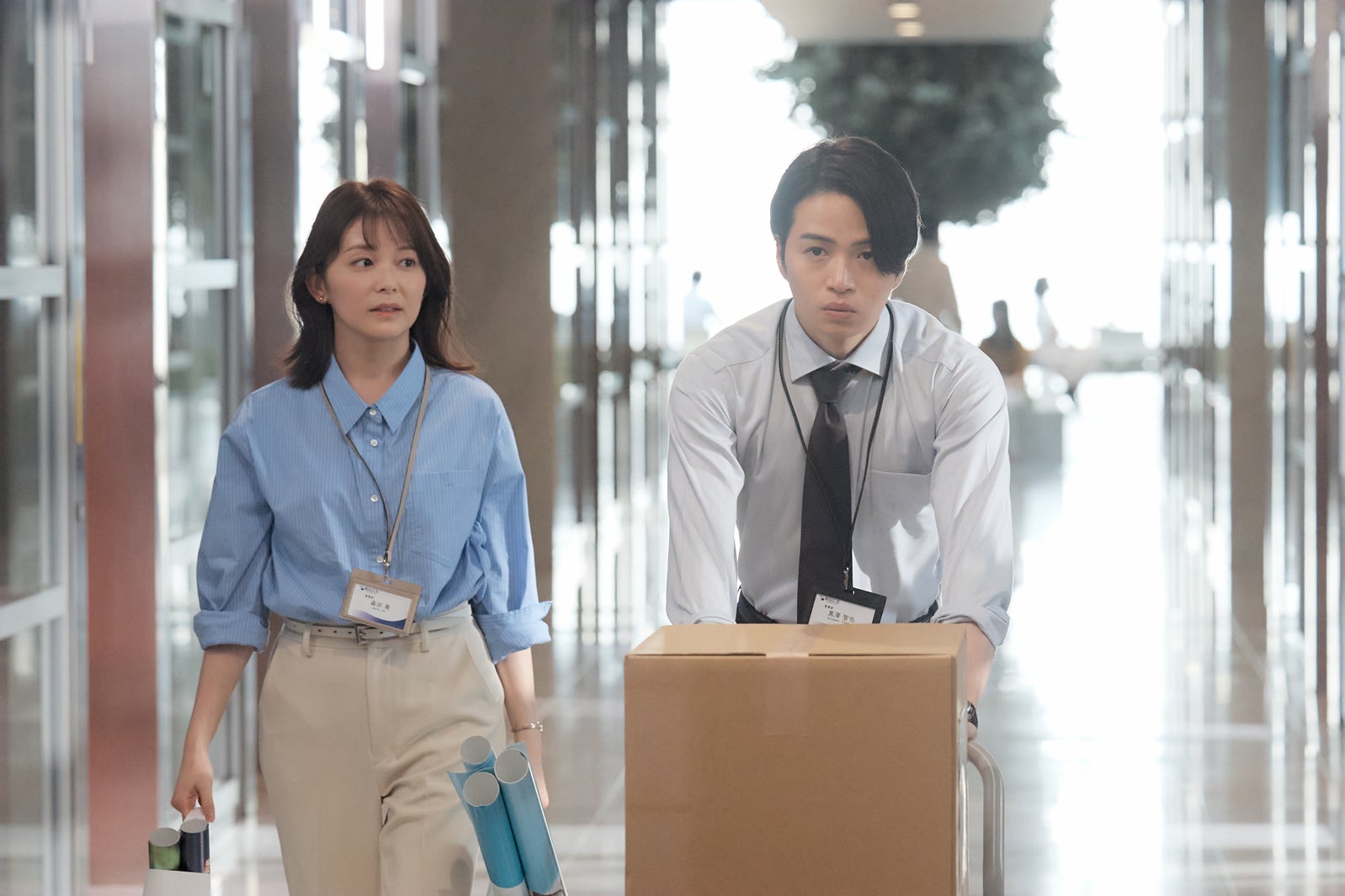 久間田琳加、菊池風磨（C）テレビ朝日