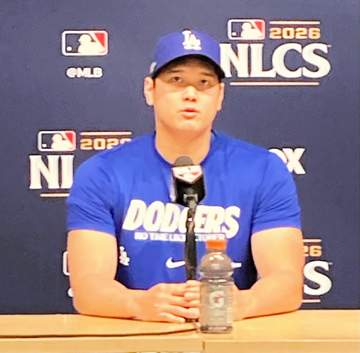 大谷翔平 第3戦もスタメン出場へ「信じてくれる人のために頑張りたい」 ロバーツ監督明言「体が大丈夫ならこちら側は信じている」