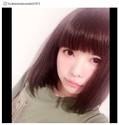 益若つばさ こけしちゃん イメチェンが別人級 ベビーフェイス際立つ新ヘアに 可愛い 殺到 モデルプレス