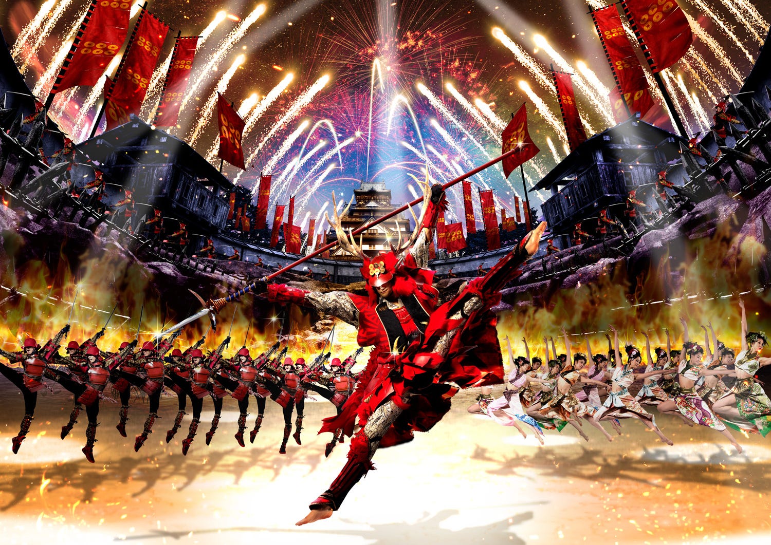 USJ「戦国・ザ・リアル at 大坂城」に真田フード&グッズ集まる「楽市楽座」が誕生