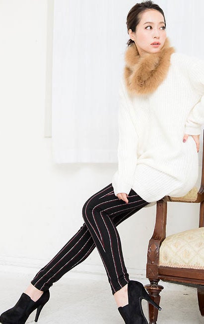 裏シャギーストレッチレギンスパンツ「神戸レタス」1490円（税込）／画像提供：神戸レタス