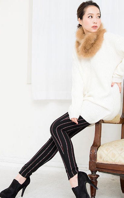 裏シャギーストレッチレギンスパンツ「神戸レタス」1490円(税込)/画像提供:神戸レタス