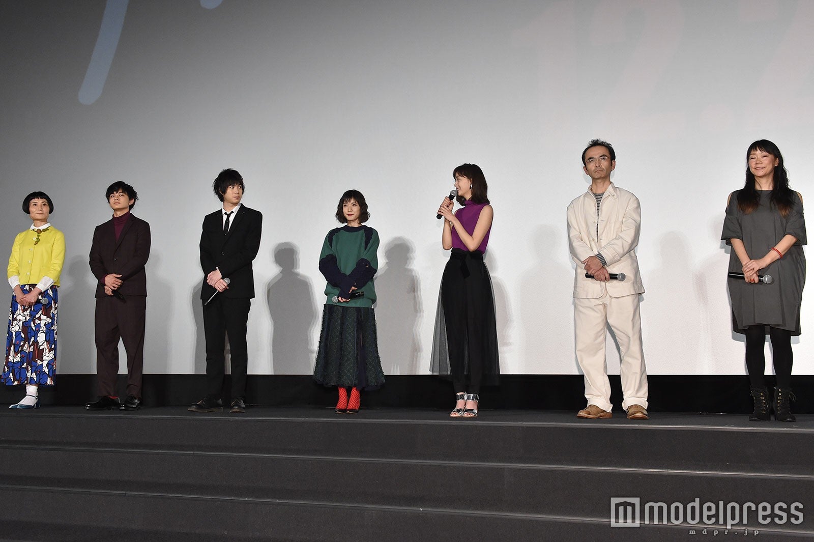 片桐はいり、北村匠海、渡辺大知、松岡茉優、石橋杏奈、古舘寛治、大九明子監督 （C）モデルプレス