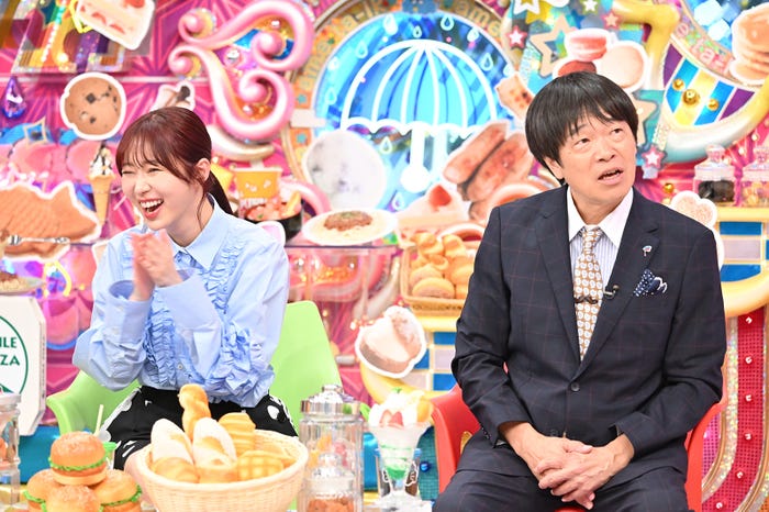 指原莉乃、蛍原徹(C)テレビ朝日