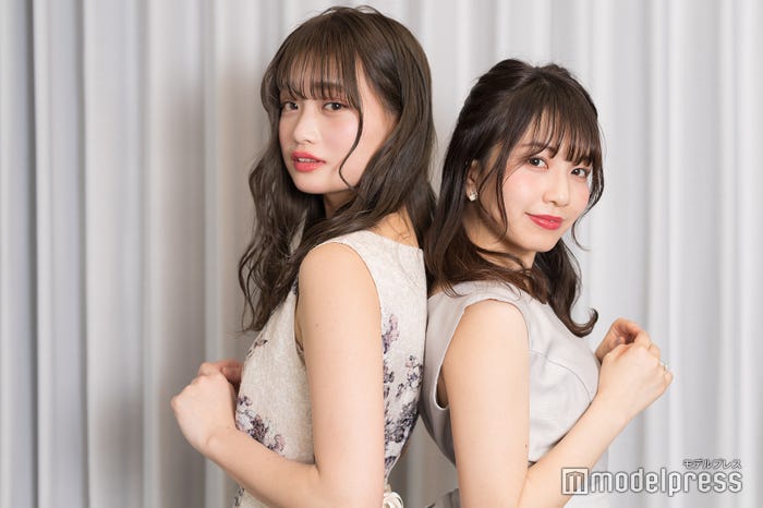 森下花音さん、松本楓加さん(C)モデルプレス