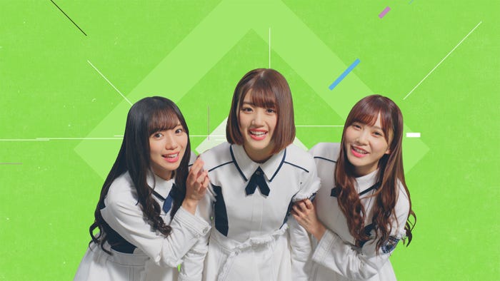 (左から)齊藤京子、佐々木美玲、加藤史帆(C)Seed&Flower LLC