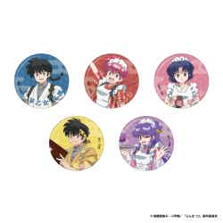 缶バッジ(ランダム5種)税込605円(C)高橋留美子・小学館/「らんま1/2」製作委員会