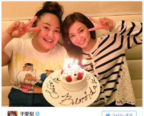 「顔が似てる」と話題の平愛梨×ゆいPは双子だった?2ショットに反響