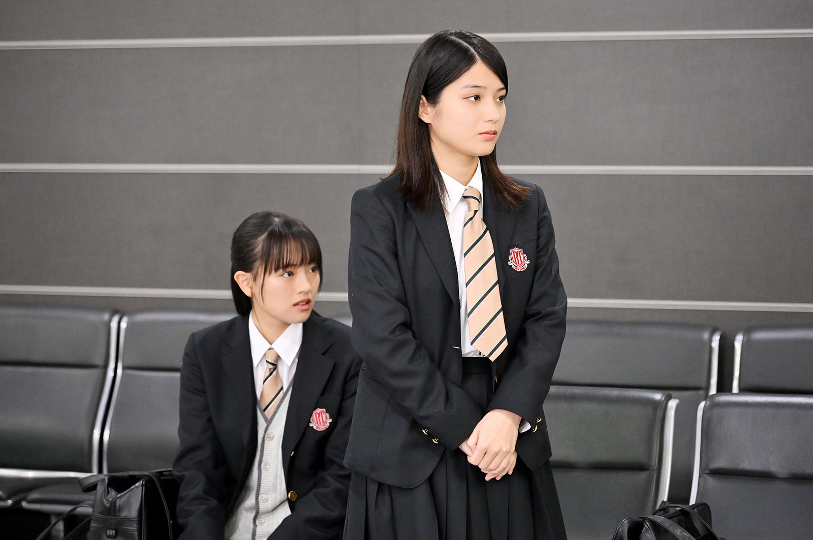 上坂樹里、蒔田彩珠「御上先生」第3話（C）TBS