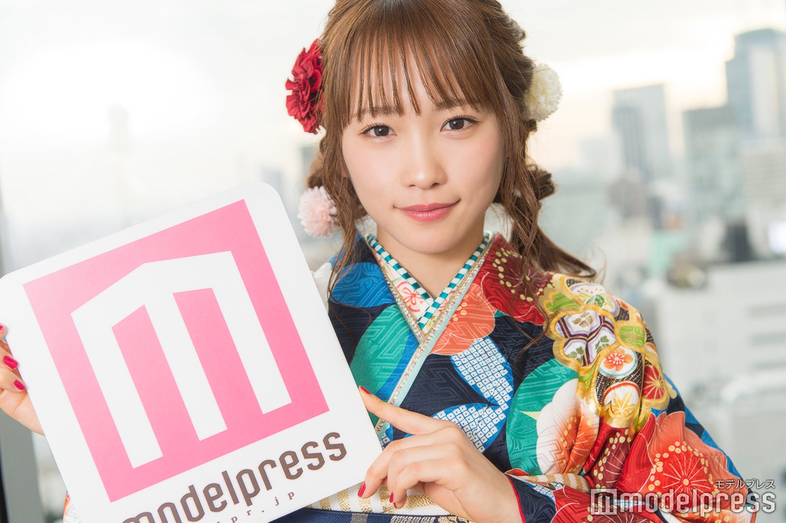 モデルプレスのインタビューに応じた川栄李奈（C）モデルプレス