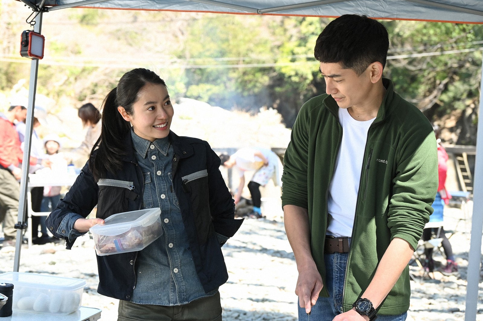 田辺桃子、永山瑛太（C）TBS