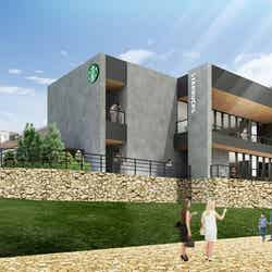 スタバ、沖縄北部にテラス席付きの新店舗 海洋博公園や海を一望